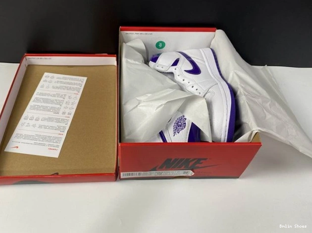 Bmlin Shoes CD0461-151 HIGH AIR JORDAN PURPLE RETRO 1 COURT 0812